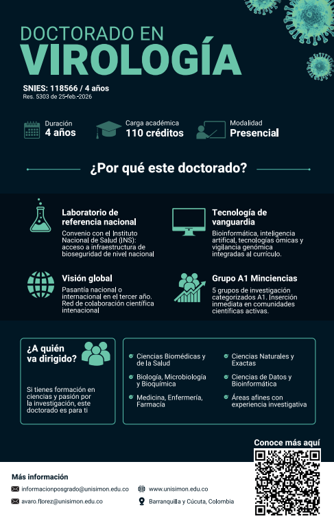 Doctorado en Virologia con el apoyo técnico del INS