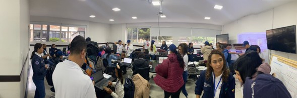 Simulación curso internacional de métodos en epidemiología de campo y vigilancia en salud pública.